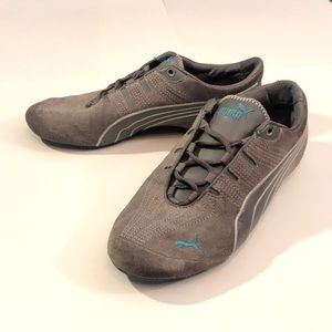 Woman’s Puma Soleil Gray Suede Casual Sneaker 8.5